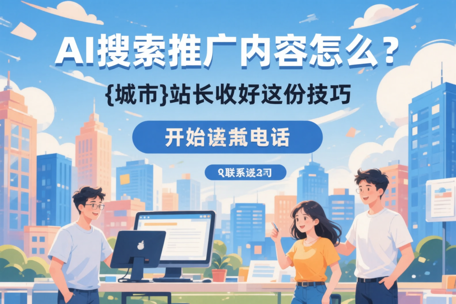 AI搜索推广内容怎么写？十堰站长收好这份技巧