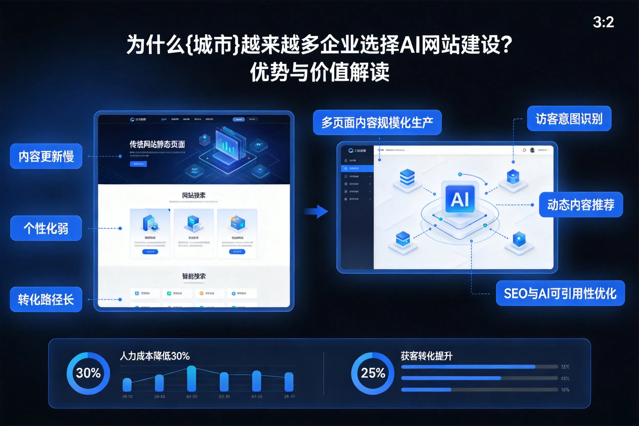 为什么十堰越来越多企业选择AI网站建设？优势与价值解读