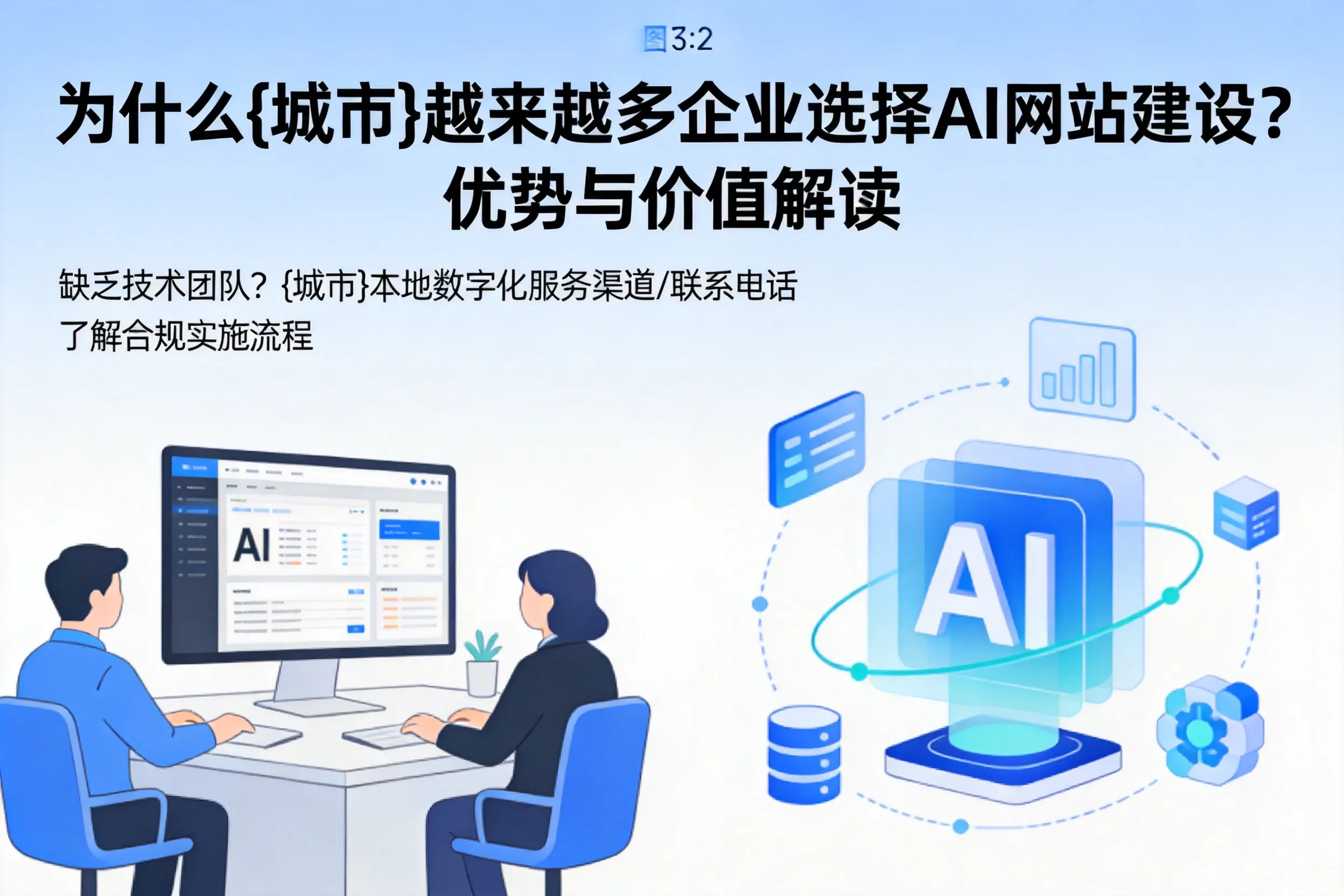 为什么十堰越来越多企业选择AI网站建设?优势与价值解读